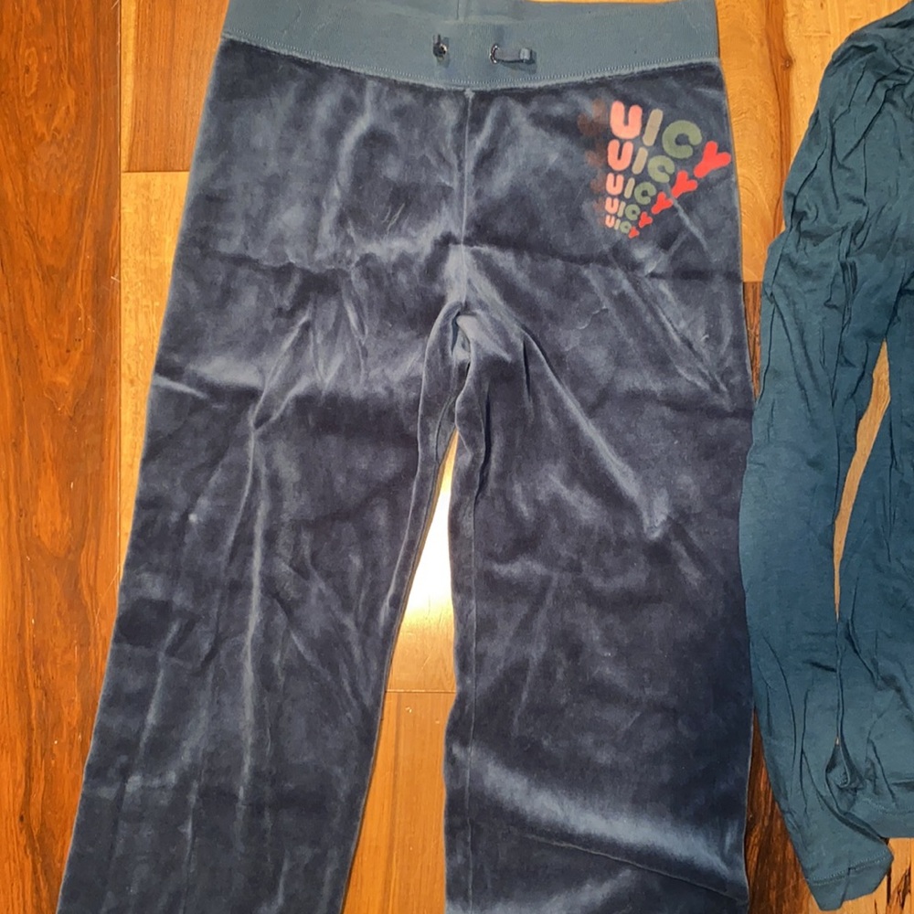 NWOT~MATCHING SET VELOUR JUICY COUTURE - GIRLS 12 - Picture 2 of 8